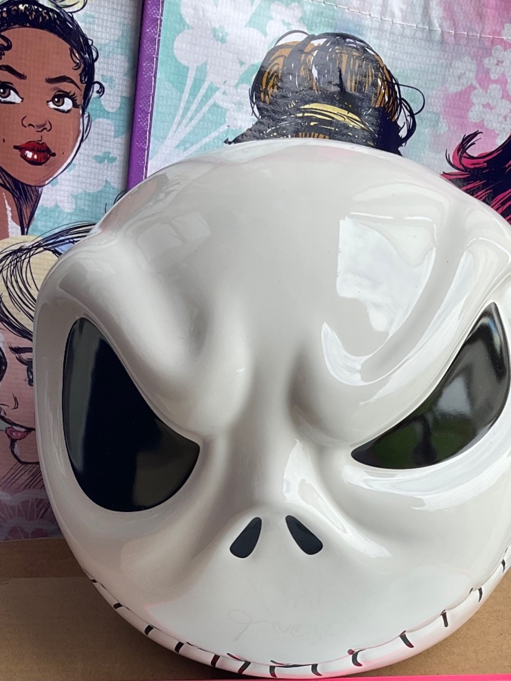 JACK SKELLINGTON COOKIE JAR  NWT